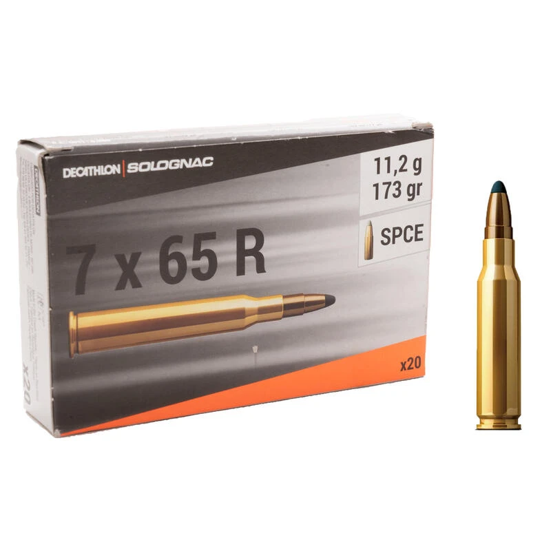 BALLE 7X65 R 11,2g/173gr X20 1 BALLE 7X65 R 11,2g/173gr X20