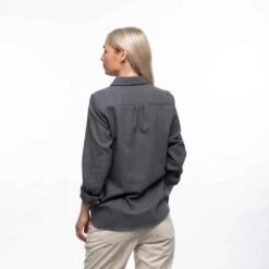 Bergans Of Norway Tovdal - Chemise De Marche Pour Femmes - Gris Foncé -Chasse Fournitures Boutique bergans of norway tovdal chemise de marche pour femmes gris fonce 3