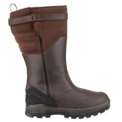 Bottes Chasse Chaudes Imperméables Cuir 900. 12 Bottes Chasse Chaudes Imperméables Cuir 900. -Chasse Fournitures Boutique bottes chasse chaudes impermeables cuir 900 2