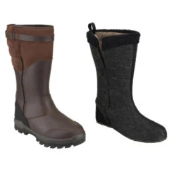 Bottes Chasse Chaudes Imperméables Cuir 900. 16 Bottes Chasse Chaudes Imperméables Cuir 900. -Chasse Fournitures Boutique bottes chasse chaudes impermeables cuir 900 6