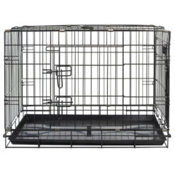 MARTIN SELLIER CAISSE DE TRANSPORT PLIABLE EN GRILLE POUR 1 CHIEN 13 MARTIN SELLIER CAISSE DE TRANSPORT PLIABLE EN GRILLE POUR 1 CHIEN -Chasse Fournitures Boutique caisse de transport pliable en grille pour 1 chien 3
