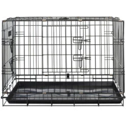MARTIN SELLIER CAISSE DE TRANSPORT PLIABLE EN GRILLE POUR 1 CHIEN 14 MARTIN SELLIER CAISSE DE TRANSPORT PLIABLE EN GRILLE POUR 1 CHIEN -Chasse Fournitures Boutique caisse de transport pliable en grille pour 1 chien 4