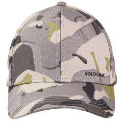 Casquette Chasse 500 Résistante Camo Woodland Gris -Chasse Fournitures Boutique casquette chasse 500 resistante camo woodland gris 2