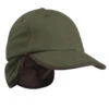 CASQUETTE CHASSE POLAIRE 100 JUNIOR VERTE