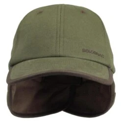 CASQUETTE CHASSE POLAIRE 100 JUNIOR VERTE -Chasse Fournitures Boutique casquette chasse polaire 100 junior verte 6