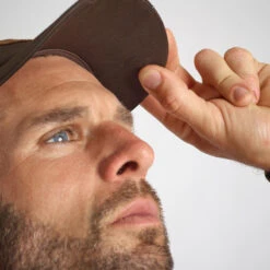 CASQUETTE ECLAIRANTE LED MARRON -Chasse Fournitures Boutique casquette eclairante led marron 3