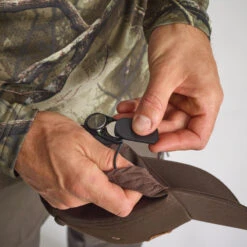 CASQUETTE ECLAIRANTE LED MARRON -Chasse Fournitures Boutique casquette eclairante led marron 5