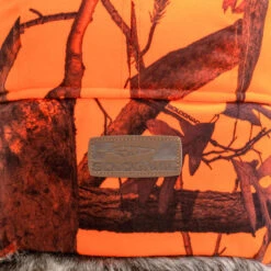 CHAPKA CHASSE CAMOUFLAGE ORANGE -Chasse Fournitures Boutique chapka chasse camouflage orange 7