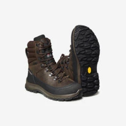 Chasse Fournitures Boutique 7 CHAUSSURES CHASSE IMPERMÉABLES CHAUDES CUIR CROSSHUNT 540 MARRON