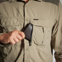 CHEMISE MANCHES LONGUES LEGERE ET RESPIRANTE 520 VERTE -Chasse Fournitures Boutique chemise manches longues legere et respirante 520 verte 4