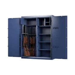 COFFRE FORT ANTI FEU POUR 17 ARMES SERRURE A CLES A2P -Chasse Fournitures Boutique coffre fort anti feu pour 17 armes serrure a cles a2p 4