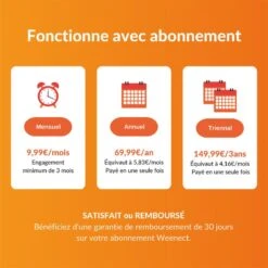 Collier Traceur GPS Pour Chien Weenect V2 -Chasse Fournitures Boutique collier traceur gps pour chien weenect v2 4