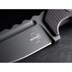 Couteau à Lame Fixe Little Dvalin Black Boker Plus -Chasse Fournitures Boutique couteau a lame fixe little dvalin black boker plus 2