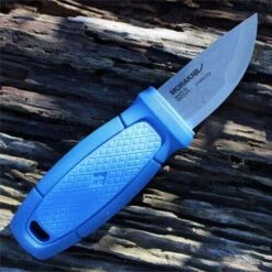 Morakniv Couteau De Survie Couteau De Cou Eldris Acier Sandvik - Bleu -Chasse Fournitures Boutique couteau de survie couteau de cou eldris acier sandvik bleu 2