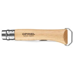 Couteau Pliant 10 Cm Inox Opinel N°10 Tire Bouchon Décapsuleur -Chasse Fournitures Boutique couteau pliant 10 cm inox opinel n10 tire bouchon decapsuleur 2