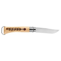 Couteau Pliant 10 Cm Inox Opinel N°10 Tire Bouchon Décapsuleur -Chasse Fournitures Boutique couteau pliant 10 cm inox opinel n10 tire bouchon decapsuleur 4