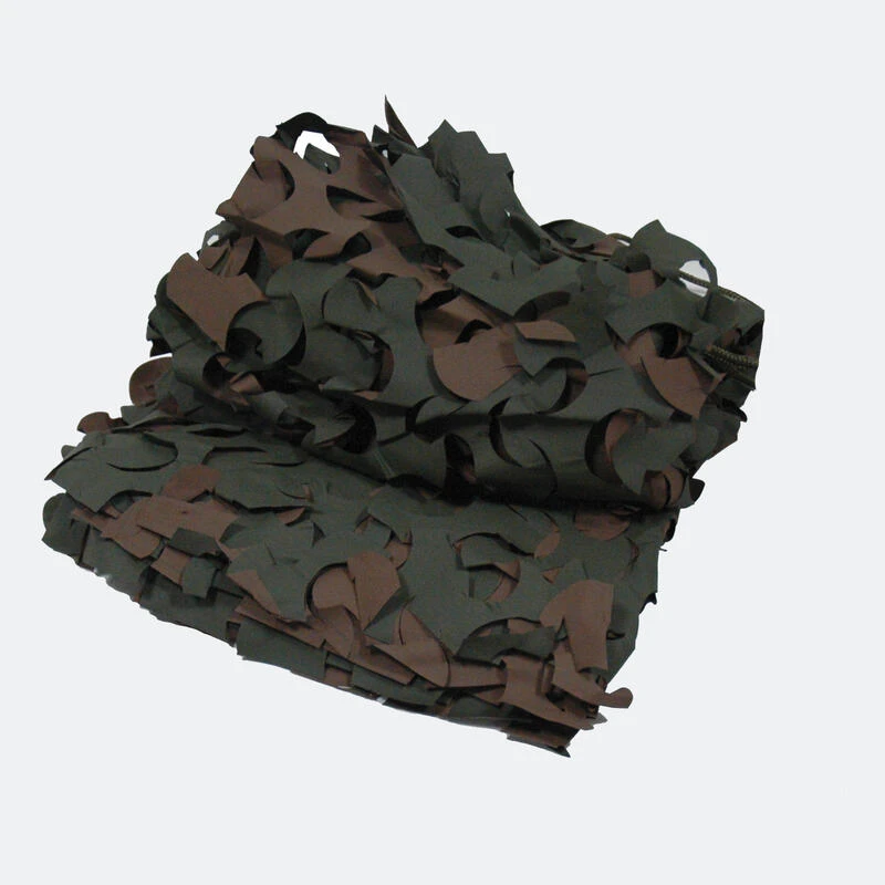 FILET CAMOUFLAGE HOMOLOGUÉ - CHASSE - VERT ET MARRON - 6 X 2,40M 1 FILET CAMOUFLAGE HOMOLOGUÉ - CHASSE - VERT ET MARRON - 6 X 2,40M