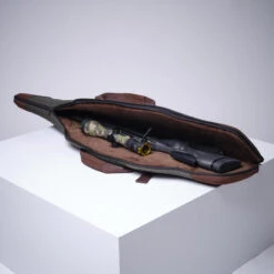 FOURREAU CHASSE CARABINE 500 BATTUE VERT 122 Cm (dimensions Intérieures) -Chasse Fournitures Boutique fourreau chasse carabine 500 battue vert 122 cm dimensions interieures 3