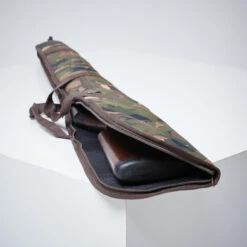 Fourreau Chasse Fusil 125 Cm Camo Woodland Vert Et Marron -Chasse Fournitures Boutique fourreau chasse fusil 125 cm camo woodland vert et marron 2
