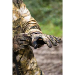 Gants Chasse Polyester Fin - Furtiv 500 - Camouflage -Chasse Fournitures Boutique gants chasse polyester fin furtiv 500 camouflage 4