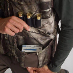 GILET CHASSE 500 CAMOUFLAGE TREEMETIC -Chasse Fournitures Boutique gilet chasse 500 camouflage treemetic 6