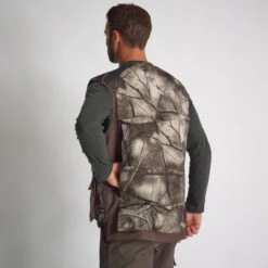 GILET CHASSE 500 CAMOUFLAGE TREEMETIC -Chasse Fournitures Boutique gilet chasse 500 camouflage treemetic 8