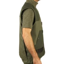 Gilet Chasse Léger Homme - 100 Vert -Chasse Fournitures Boutique gilet chasse leger homme 100 vert 3