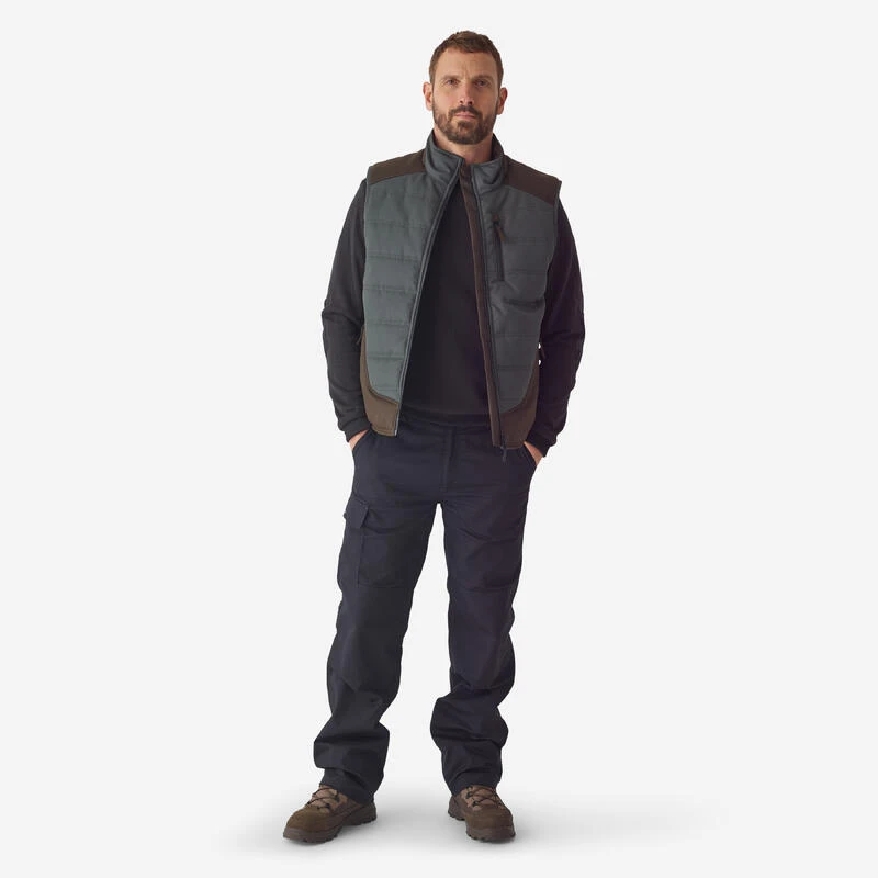 Gilet De Chasse Chaud Vert 500. 2 Gilet De Chasse Chaud Vert 500. – Image 2