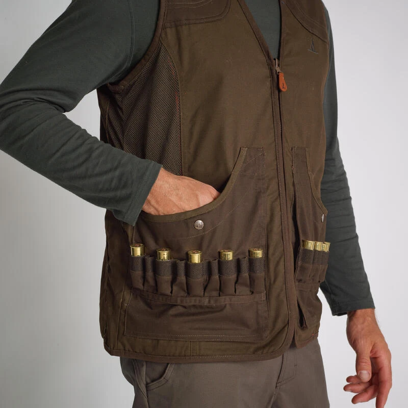 GILET REVERSIBLE PERCUSSION CAMO FLUO / VERT 5 GILET REVERSIBLE PERCUSSION CAMO FLUO / VERT – Image 5