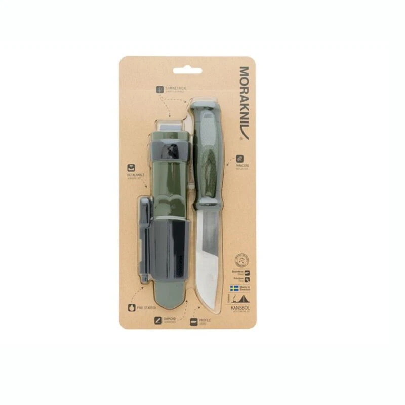 Morakniv Kit Couteau De Survie Kansbol Avec étui Polymère - Vert 4 Morakniv Kit Couteau De Survie Kansbol Avec étui Polymère - Vert – Image 4