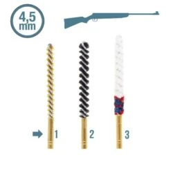 Kit De Nettoyage Calibre 4,5mm 9 Kit De Nettoyage Calibre 4,5mm -Chasse Fournitures Boutique kit de nettoyage calibre 45mm 2