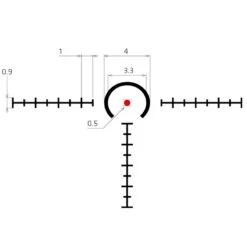 LUNETTE DE TIR RED DOT DELTA OPTICAL HORNET 1X PRISMATIC -Chasse Fournitures Boutique lunette de tir red dot delta optical hornet 1x prismatic 6