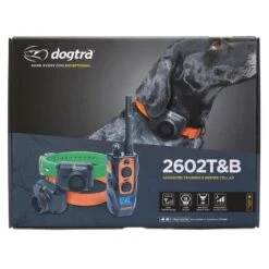 PACK 2 COLLIERS + TÉLÉCOMMANDE DE DRESSAGE ET REPÉRAGE POUR CHIEN DOGTRA 2600T&B -Chasse Fournitures Boutique pack 2 colliers telecommande de dressage et reperage pour chien dogtra 2600t and b 2