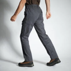 PANTALON CARGO RESISTANT STEPPE 300 GRIS -Chasse Fournitures Boutique pantalon cargo resistant steppe 300 gris 2