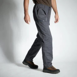 PANTALON CARGO RESISTANT STEPPE 300 GRIS -Chasse Fournitures Boutique pantalon cargo resistant steppe 300 gris 3
