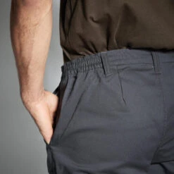 PANTALON CARGO RESISTANT STEPPE 300 GRIS -Chasse Fournitures Boutique pantalon cargo resistant steppe 300 gris 8