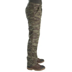 PANTALON CHASSE CHAUD CAMOUFLAGE 100 -Chasse Fournitures Boutique pantalon chasse chaud camouflage 100 2