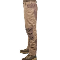 PANTALON CHASSE IMPERMEABLE CHAUD SILENCIEUX MARRON 520 -Chasse Fournitures Boutique pantalon chasse impermeable chaud silencieux marron 520 2