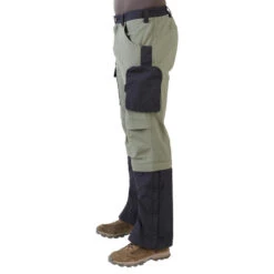 Pantalon Chasse Léger, Résistant Et Respirant Homme - Steppe 920 Guêtres Vert -Chasse Fournitures Boutique pantalon chasse leger resistant et respirant homme steppe 920 guetres vert 5