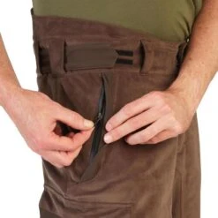 PANTALON IMPERMÉABLE CHAUD 900 MARRON -Chasse Fournitures Boutique pantalon impermeable chaud 900 marron 7