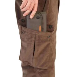PANTALON IMPERMÉABLE CHAUD 900 MARRON -Chasse Fournitures Boutique pantalon impermeable chaud 900 marron 8