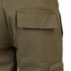 PANTALON RENFORT JUNIOR - 100 VERT ET MARRON -Chasse Fournitures Boutique pantalon renfort junior 100 vert et marron 8