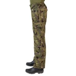 Pantalon Résistant Junior -100 Camouflage Island Vert -Chasse Fournitures Boutique pantalon resistant junior 100 camouflage island vert 3