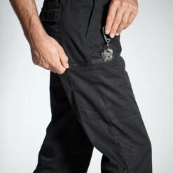 PANTALON STEPPE 300 SECOND CHOIX NOIR -Chasse Fournitures Boutique pantalon steppe 300 second choix noir 3