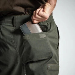 PANTALON STEPPE 300 SECOND CHOIX VERT -Chasse Fournitures Boutique pantalon steppe 300 second choix vert 6