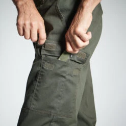 PANTALON STEPPE 300 SECOND CHOIX VERT -Chasse Fournitures Boutique pantalon steppe 300 second choix vert 7