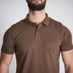 POLO 500 MARRON -Chasse Fournitures Boutique polo 500 marron 2