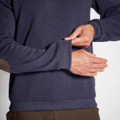 PULL 500 BLEU -Chasse Fournitures Boutique pull 500 bleu 3