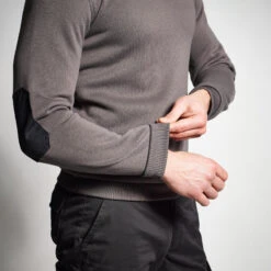 PULL 500 GRIS -Chasse Fournitures Boutique pull 500 gris 3