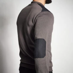 PULL 500 GRIS -Chasse Fournitures Boutique pull 500 gris 4